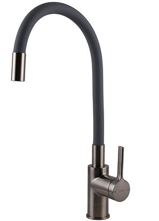 Змішувач для кухні topaz moderno tmd-8853-h78a-pvd-gr