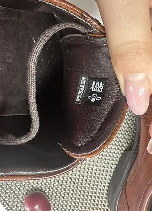 Оригінальні шкіряні туфлі ecco 4