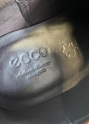 Оригінальні шкіряні туфлі ecco 6