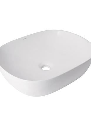 Раковина-чаша qtap aquarius 470x380x120 white qt21116302w