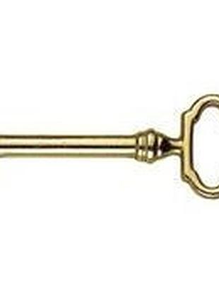 Декоративный мебельный ключ для замка km33727-ab античное золото