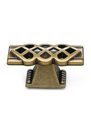 Ручка-кнопка artisan classico сучасна класика urb-24-52 антична бронза
