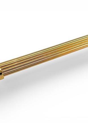 Ручка-скоба linea dorata сучасна класика tm-1650-128-gold глянсове золото 128 мм