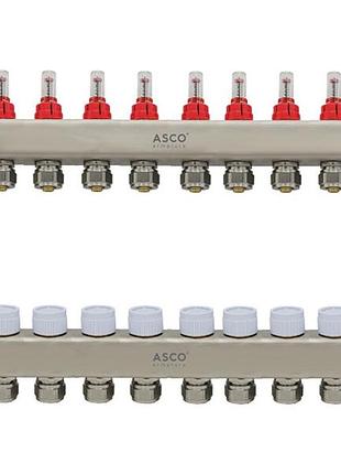Коллекторная группа ss304 1"х16*2.0 - 10 выходов asco