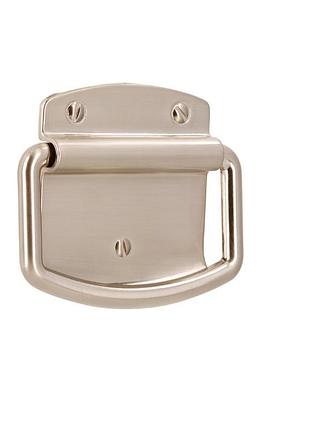 Ручка підвіска на планці eclectic sir1816-69-brushed nickel сталь полірована 32мм