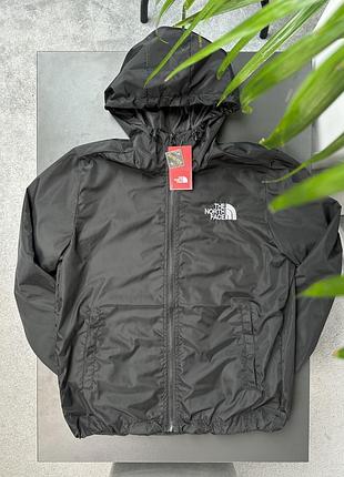 Ветровка the north face с вышитым логотипом gore-tex