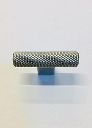 Ручка-кнопка мебельная модерн nom-1626-00-ss никель матовый