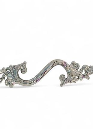 Ручка-скоба mone decor barocco сучасна класика a2-140-64 chrome глянсовий хром 64 мм