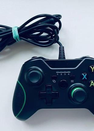 Геймпад (ycc-xb9001zp), для pc, дротовий, чорно-зелений, б/в
