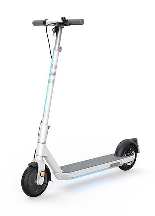 Электросамокат складной okai es20 neon white 300/600w 9.8ah скорость 25 км/ч до 40 км nfc app колеса 8.5" нагрузки 100 кг
