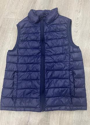 Стильна дитяча жилетка bassik puffy, 7-8 років