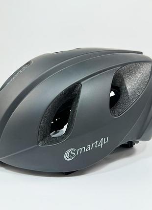 Шлем защитный smart4u r55 black l 58-62 см акустика, микрофон, пульт