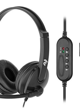 Гарнитура пк стерео on-ear 2e 2e-ch12su ch12 usb, omni-mic, 2м, черный