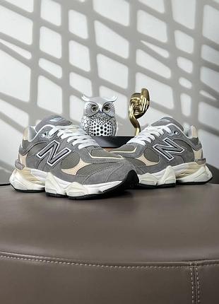🌺жіночі кросівки new balance 9060 grey beige