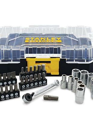 Набір торцевих головок stanley 1/4" 37 од