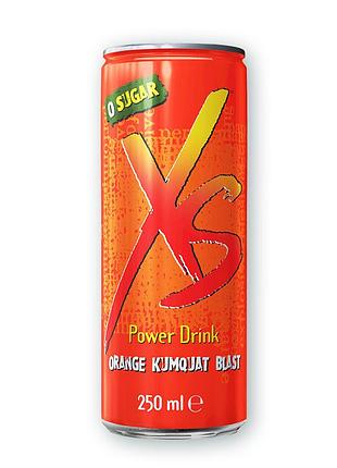 Енергетичний напій xs power drink смак апельсин і кумкват