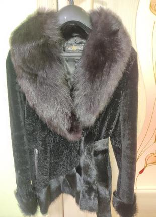 Шуба ( полушубок) с астрагана