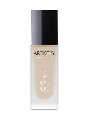 Тональная основа-сыворотка для лица artistry future glow spf 35 pa++ shell