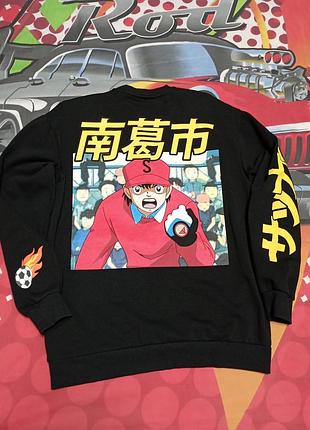 Світшот аніме та манги «капітан цубаса» (captain tsubasa).