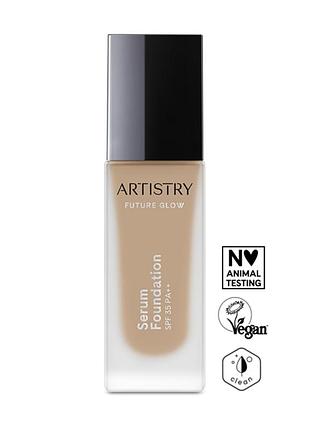 Тональная основа-сыворотка для лица artistry future glow spf 35 pa++ beige