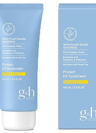 Солнцезащитный крем для тела g&h goodness & health 100 мл