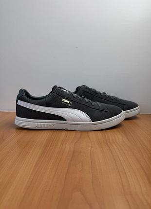 Кроссовки puma court star размер 44 оригинал спортивные мужские пума замшевые серые