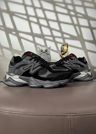 🌺женские кроссовки new balance 9060 grey black