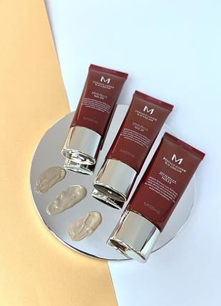 Missha m perfect cover bb cream ex spf42/pa+++ тональний крем 21 тон