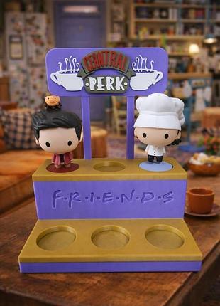 Підставка friends central perk mcdonald’s друзі  для фігурок