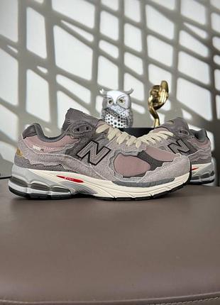 🌺жіночі кросівки new balance 2002r wl grey pink