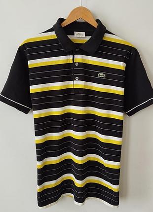 Мужская футболка поло lacoste sport striped