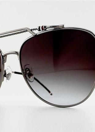 Солнцезащитные очки авиаторы havvs hv 68073 d polarized с поляризацией мужские/женские черный градиент