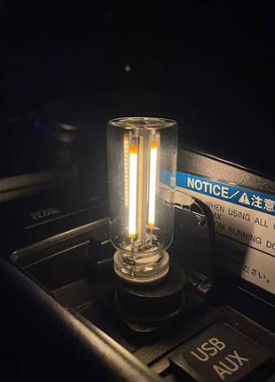 Ретролампа jdm usb у стилі едісона, 2700k тепле світіння, жовтий