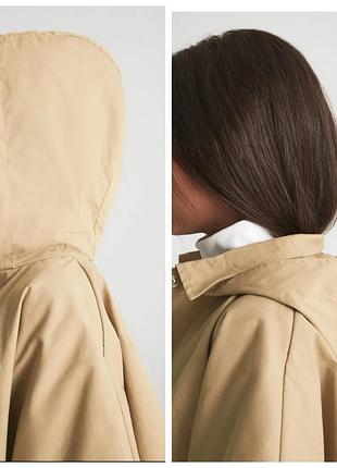 Детский плащ пончо reiss с капюшоном 4