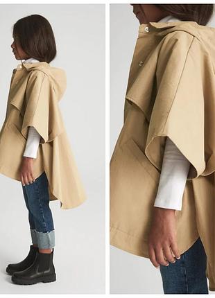 Детский плащ пончо reiss с капюшоном 2