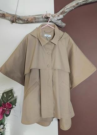 Детский плащ пончо reiss с капюшоном 5