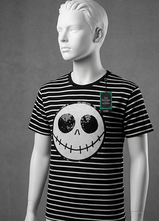 Нова футболка бренд: george (disney). «the nightmare before christmas» (jack skellington) 12-13 років (на зріст 152-158 см). 100% бавовна