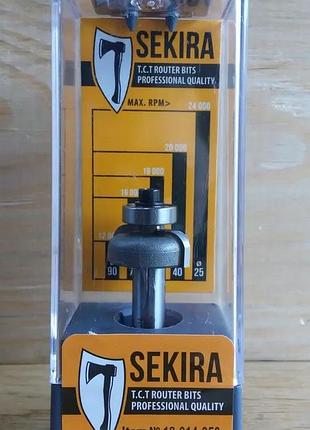 Фреза по дереву sekira r5 d22 h10 d8 кромочная калевочная (18-014-050)