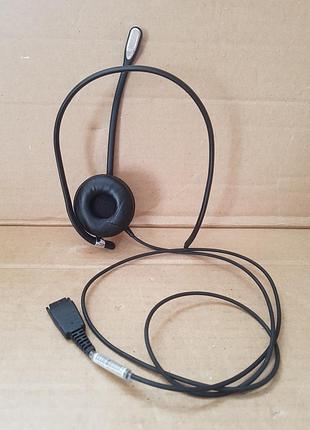 Компьютерные наушники jabra проводная гарнитура gen mono qd (2406-820-204) w10k