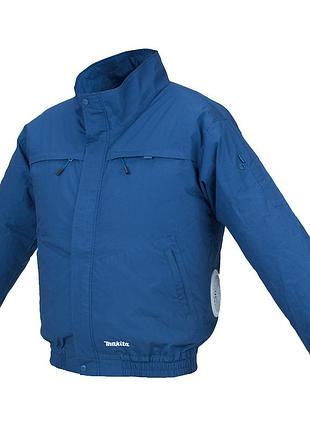 Акумуляторна куртка з вентиляцією (бавовна) makita dfj 304 zm