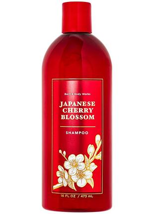 Шампунь bath & body works japanese cherry blossom shampoo 473 мл