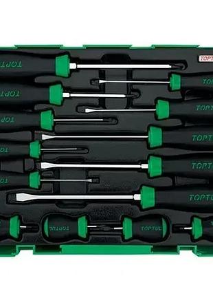 Набір викруток 14 од. toptul gtc1401
