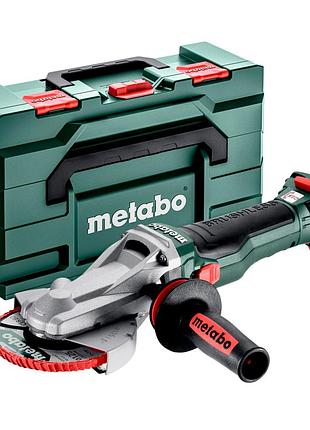Аккумуляторная угловая шлифмашина metabo wvbf 18 ltx bl 15-125 quick metabox (601308840)