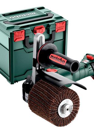 Акумуляторна щіткова шліфмашина metabo svb 18 ltx bl 200 metabox (601766840)