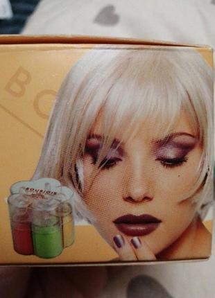 Тени bourjois 6 цветов.