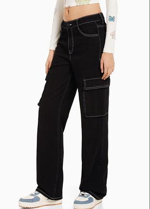 Джинси карго bershka 36