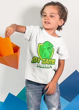 Детская футболка «minecraft»