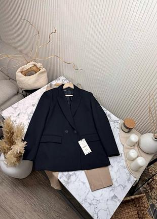 Двубортний жакет, піджак zara