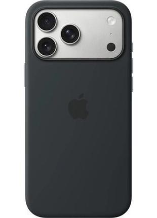 Чохол apple iphone 17 pro max silicone case with magsafe black (mgfr4) новий!
