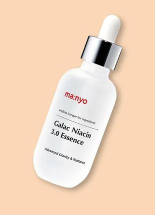 Есенція посилена з галактомісісом і ніацинамідом manyo galac niacin 3.0 essence 30 ml